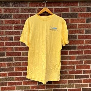 Nautica Yellow Tuna Dad Tee Shirt
